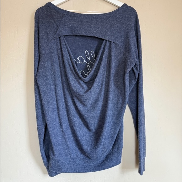 Dallas Cowboys NFL Herstyle Blue Long Sleeve Tee Women’s Medium Soft Cozy - Picture 6 of 6